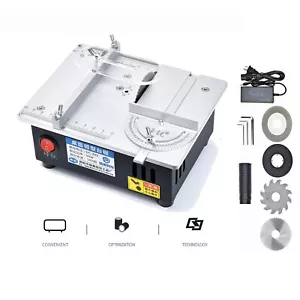 Präzisions-Mikro-Tischkreissäge DIY-Modellbau Kunststoff PVC Schneidemaschine - Bild 1 von 12