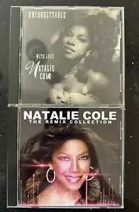 Natalie Cole Unforgettable Used CD + Best of Remix 12" singles Club Mixes dance - Picture 1 of 3