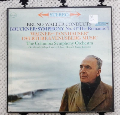 Bruno Walter BRUCKNER Symphony No. 4 ROMANTIC Columbia 2x M2S 622 6 Eye Box Set - Image 1 of 2