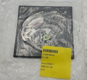 New OEM Mopar 68497469AA Hellcat Fender Emblem Left 2021-2023 Dodge Challenger - Picture 1 of 2