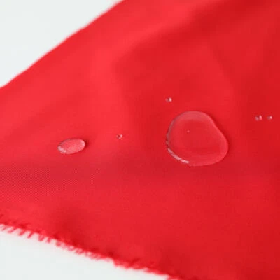 ROT SEGELTUCH WASSERDICHT REIßFEST LEICHTER NYLON-STOFF METERWARE REGENSCHIRM - Bild 1 von 2
