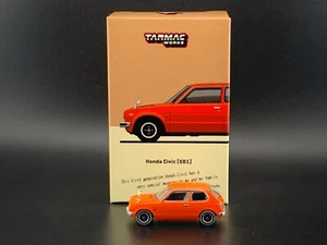 J-Collection x Tarmac Works Honda Civic (SB1) Orange J-Collection 1/64 - Picture 1 of 7