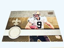 Drew Brees 2008 Upper Deck Football UD Game Jersey Silver Game Used Jersey 