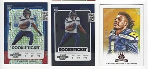 D'wayne Eskridge (3) 2021 Rookie cards! #d /13 Optic RWB! /199 Red Foil MIAMI - Picture 1 of 3