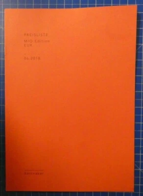 Kettnaker Preisliste Mio Edition 06.2018 B25171 - Bild 1 von 4