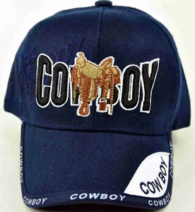 ¡NUEVO! GORRA VAQUERO RODEO B1 AZUL MARINO - Imagen 1 de 4