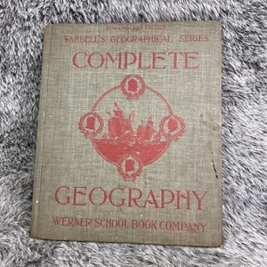 Complete Geography Tarbells Geographical Series New England Edition 1899 - Bild 1 von 21