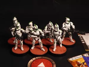 Painted Phase I (Phase 1) Clone Troopers for Star Wars Legion - Picture 1 of 3