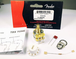 Genuine Fender TBX Tone Control 250K/1-Meg Stacked Pot/Potentiometer Kit