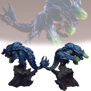 Stunning Monster Hunter World Figure Featuring Silver Dragon Male Dragon And Ice - Picture 1 of 22