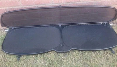 2004-2009 Mercedes CLK W209 CLK550 CLK350 Factory Wind Screen Deflector OEM Blk - Image 1 of 4