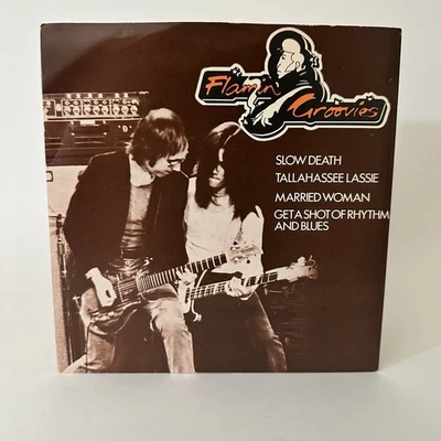 Flaming’ Groovies “Slow Death” 4 Song EP 7”, 1976 Dave Edmunds. Rare - Image 1 of 4