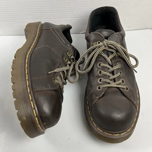 VTG Dr. Martens Doc 10940 Mens Size 12 Grizzly Chunky Platform Shoes Brown - Picture 1 of 9