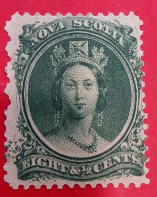 QV Nova Scotia Sc#11 1860s 8.1/2.MOG (0905-1) - Image 1 of 2