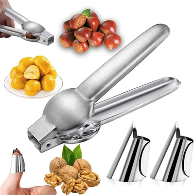 Taglia Castagne Sicuro Taglia Castagne a Croce Alla Corrosione Schiaccia Castagn - Immagine 1 di 4