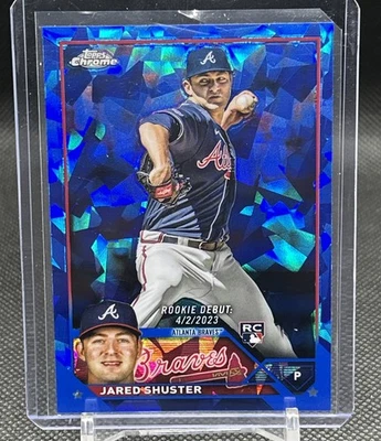 2023 Topps Chrome Update Series Sapphire Edition - Jared Shuster #USCS324 (RC) - Image 1 of 2