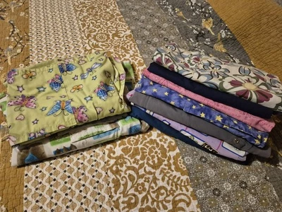 Lot Of Used Women's Scrub Tops, Jackets, Sizes L-XL - Image 1 of 4