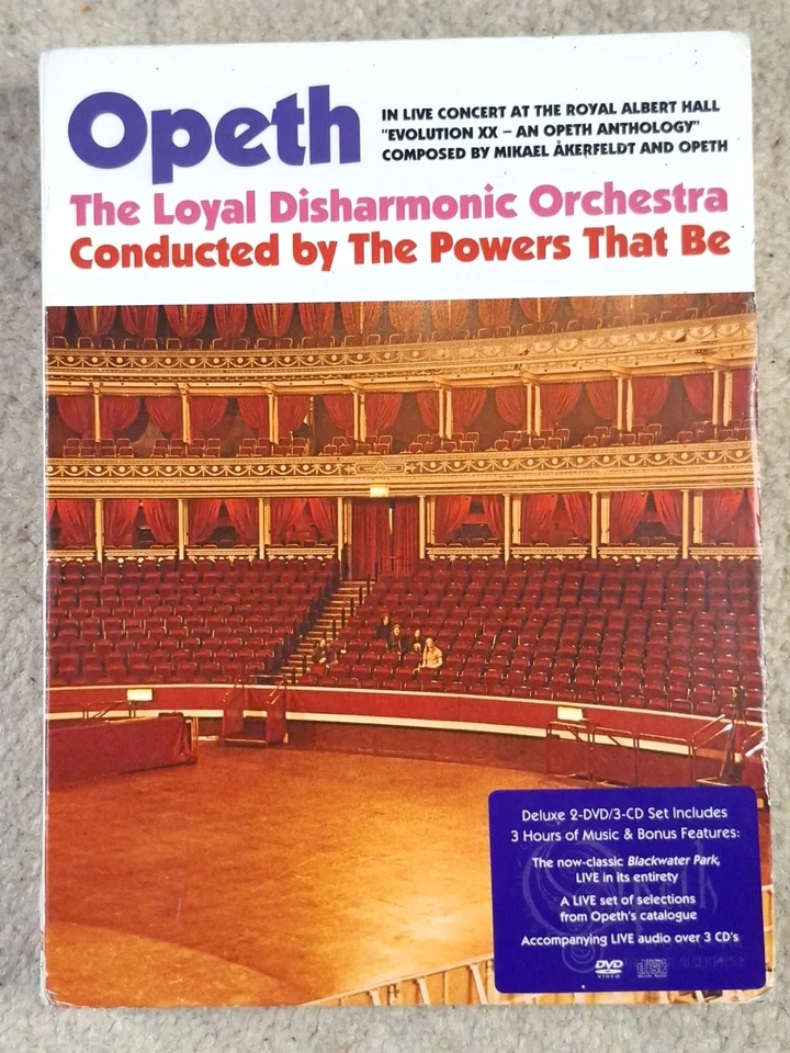 Opeth Live at The Royal Albert Hall Deluxe CD & DVD Set 2010 - Image 1 of 3