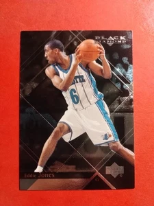 1999-00 Upper Deck Black Diamond - Eddie Jones #7 Charlotte Hornets - Picture 1 of 7