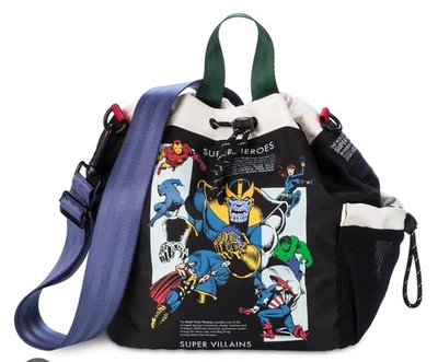 Mini bolsa con cordón/mochila Superhéroes/Super Villanos Marvel Comics Foto 1 de 4