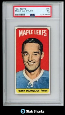 1964 TOPPS #85 FRANK MAHOVLICH PSA 5 - Image 1 of 4