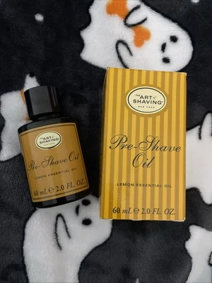 剃须前精油柠檬精油 Art Of Shaving 2 盎司 NNB 极为罕见物品 — 第 1/4 张图片