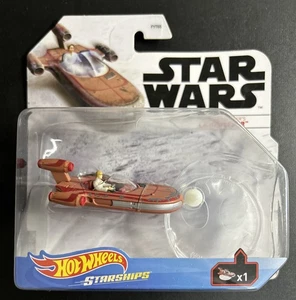 Hot Wheels Star Wars Starships Luke Skywalker's LANDSPEEDER Disney NUEVO - Imagen 1 de 3