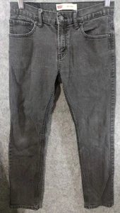 Levi's 511 Jeans Boys 18 Reg 29x29 Black Denim - Picture 1 of 10