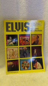 Elvis Presley Historic Recordings, Songbook 128 pgs - Picture 1 of 3