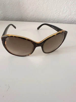 Tory Burch Womens Sunglasses W/Yellow LenTY7034 984/13 56-17-135 Brown Tortoise - Image 1 of 4