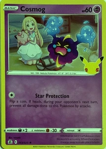 Pokemon TCG Cosmog 013/025 Holofoil Celebrations Holo Rare - Picture 1 of 2