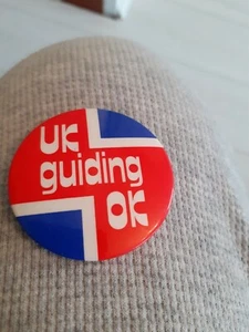 Insignia vintage Guiding OK - Imagen 1 de 2