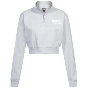 Ellesse Mujer Occhi Nester Cultivo Larga Sudadera Violeta Azul Verde Gris Nuevo - Imagen 1 de 3