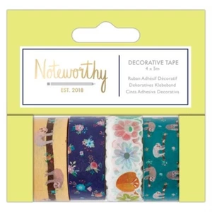 Noteworthy Decorative Tape (4x5m) - It's A Sloths Life NEW - Picture 1 of 3