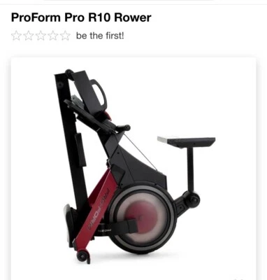 ¡Gran entrenamiento! ProForm Pro R10 iFit habilitado con ruedas de transporte iFIT capaz Foto 1 de 3