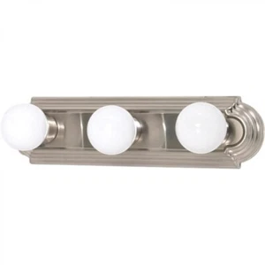 SATCO/NUVO 60-3301 - 3 Light Racetrack Style Vanity Light Fixture - Picture 1 of 1