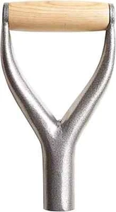 CALIDAKA Shovel D Grip Handle 3.1Cm/1.22Inch inside Diameter Metal Shovel Replac - Picture 1 of 8