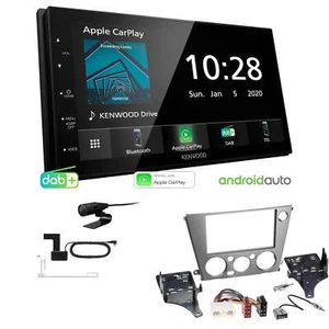 Kenwood Autoradio Apple CarPlay DAB+ für Subaru Legacy IV 2005-2009 schwarz - Bild 1 von 6