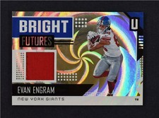 2018 Unparalleled Bright Futures Memorabilia Relic Whirl #BF-EE Evan Engram /50
