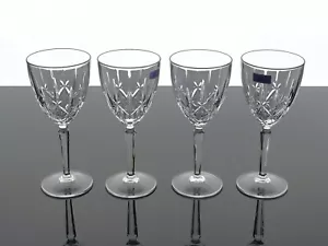 WATERFORD MARQUIS SPARKLE CRYSTAL WINE GOBLETS GLASSES – NEW - SET OF 4 - Picture 1 of 6