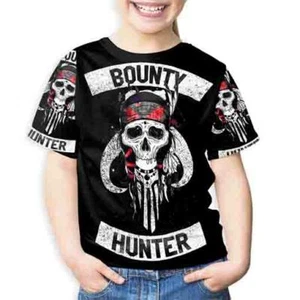 New Kids Tshirt Skull Biker Design 7434104393318 - Picture 1 of 3