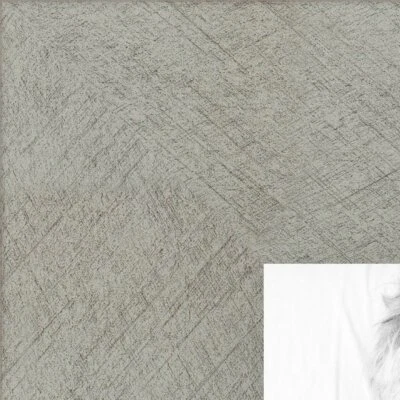 ArtToFrames Custom Picture Poster Frame Gray Classic Silver 1.25" Wide - Image 1 of 4