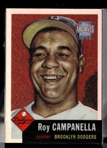 2002 TOPPS CROMO ARCHIVI RISERVA RIFRATTORE ROY CAMPANELLA DODGERS - Foto 1 di 1