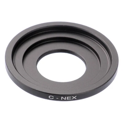 C-NEX Adapter For C Mount Movie Lens to Sony NEX Camera A7III A7RIII A9 A6500 - Image 1 of 4