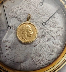 1896 German States with Bezel Prussia Wihelm 11  20 Mark 11.3 g gold   TP-8706 - Picture 1 of 2