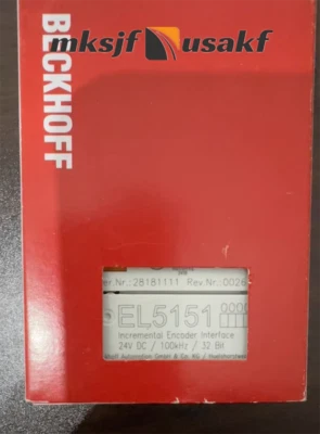 Beckhoff EL5151 PLC Module EL 5151 New In Box US Free tax DHL Express delivery - Image 1 of 3