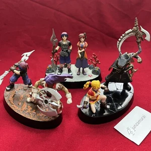 CHRONO CROSS Diorama Figures Serge Leena Kid Yamaneko Karsh Official Figure set - Picture 1 of 18