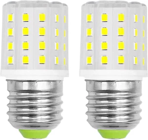 Bright LED Daylight White 6000K E26 Bulbs - 2 Pack Replacement Bulbs - Picture 1 of 12