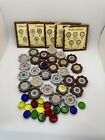 2001 MATTEL HARRY POTTER CASTING STONES LOT OF 28+ WITH BEADS AND CARDS
