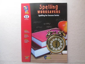 SPELLING WORKSAVERS Spelling for Success Series GRADES 3-5 On The Mark Press - Imagen 1 de 5